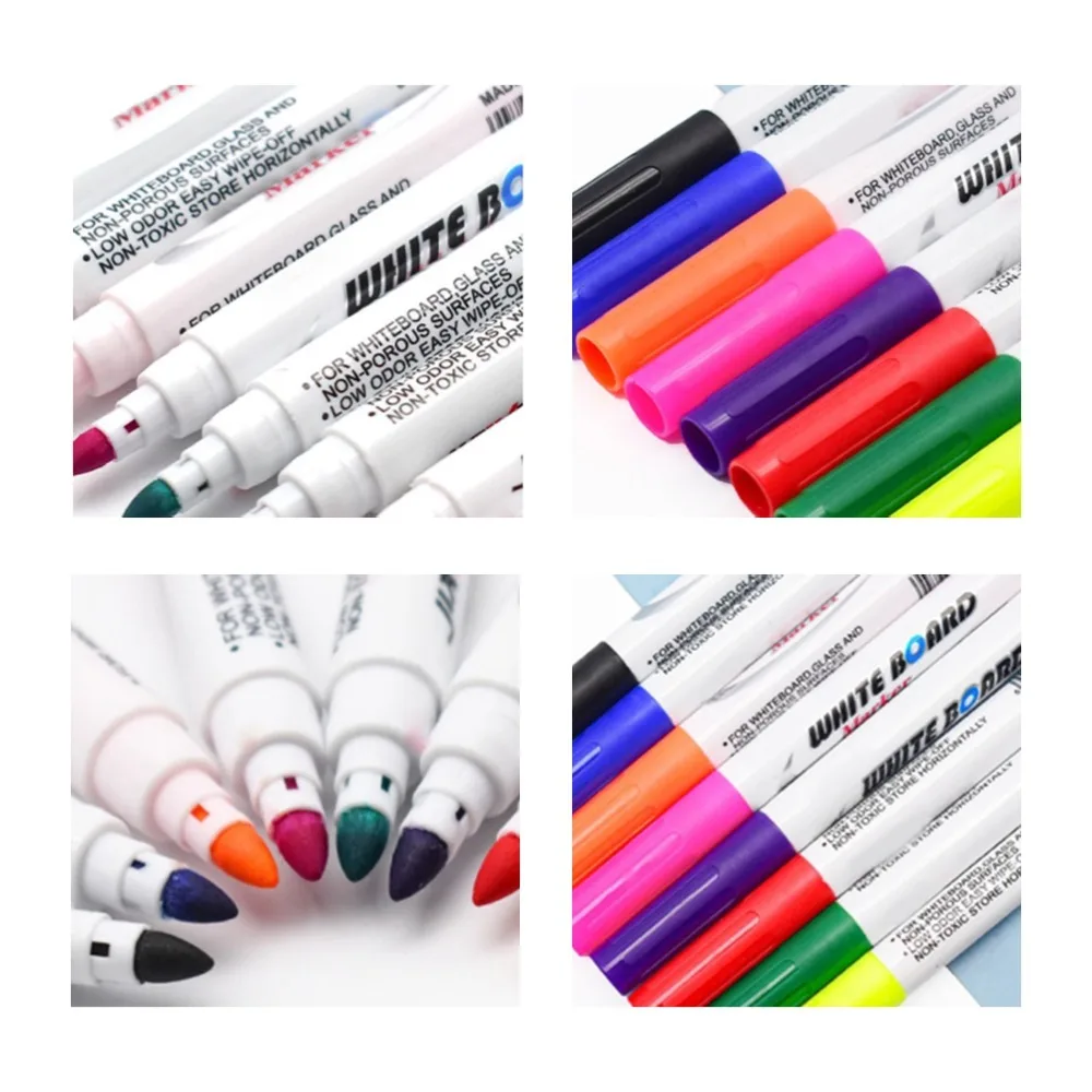 12PCS Water Floating Water Floating Markers Water-based Ink Bulk Packed Erasable Water-based Markers Dry Erase
12PCS Water Floating Water Floating Markers Water-based Ink Bulk Packed Erasable Water-based Markers Dry Erase