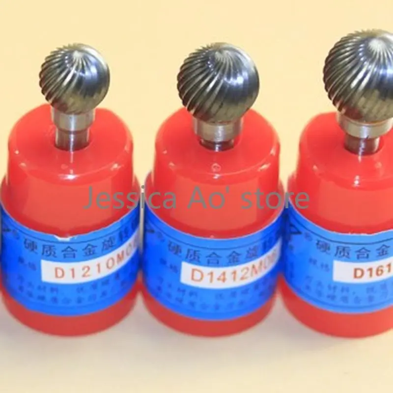 3pcs D12 14 16mm Spherical Milling Cutter Ball Shape Metal Cutter Woodworking Tools Carbide Burrs Tungsten-carbide Rotary File
3pcs D12 14 16mm Spherical Milling Cutter Ball Shape Metal Cutter Woodworking Tools Carbide Burrs Tungsten-carbide Rotary File