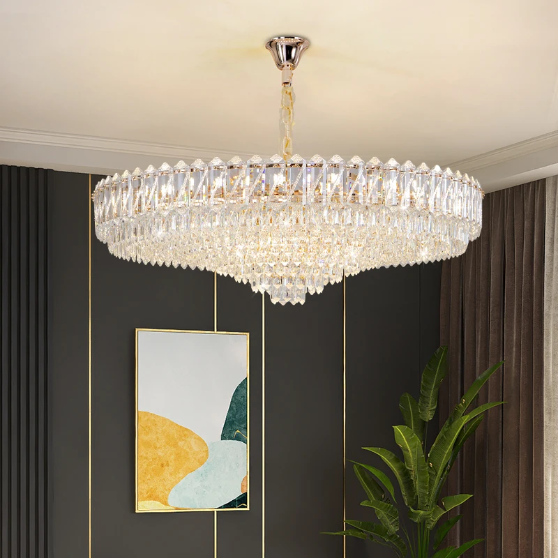 Living Room Light Luxury Crystal Chandelier Postmodern Simple Dining Room Bedroom 2024 New European Light Luxury Lighting Lamps
Living Room Light Luxury Crystal Chandelier Postmodern Simple Dining Room Bedroom 2024 New European Light Luxury Lighting Lamps
