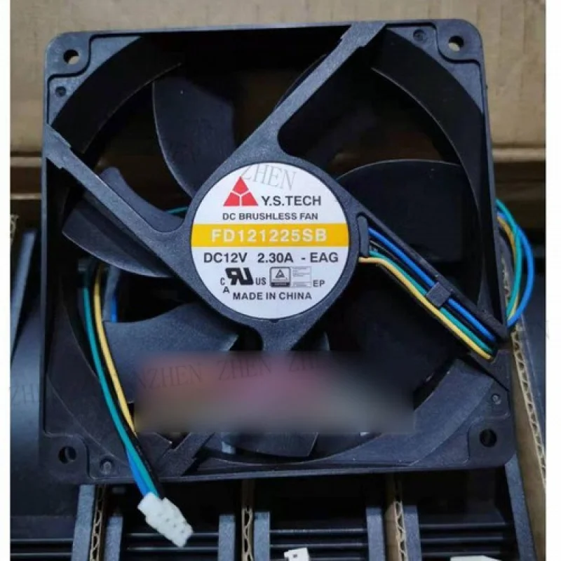 Y, 1 шт., новинка для Y.S.TECH FD121225SB DC12V 2,3A, 4-проводной охлаждающий вентилятор с ШИМ # QW.
Y, 1 шт., новинка для Y.S.TECH FD121225SB DC12V 2,3A, 4-проводной охлаждающий вентилятор с ШИМ # QW.