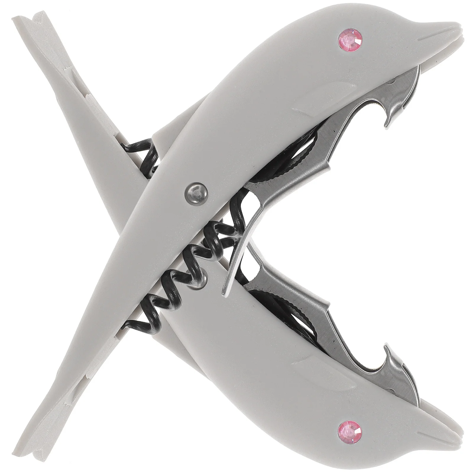 2pcs Bottle Opener Dolphin Shape Premium Material For Home Bar Restaurant Use Creative Beer Wine Opener Tool Kitchen Bar
2pcs Bottle Opener Dolphin Shape Premium Material For Home Bar Restaurant Use Creative Beer Wine Opener Tool Kitchen Bar