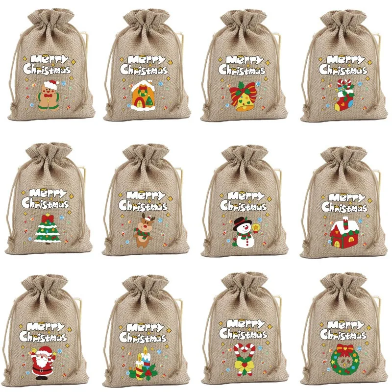 5pcs Christmas Candy Bag Christmas Carnival Party Gift Bags Natural Linen Decorative Bag Wholesale Accessories Holiday Supplies
5pcs Christmas Candy Bag Christmas Carnival Party Gift Bags Natural Linen Decorative Bag Wholesale Accessories Holiday Supplies