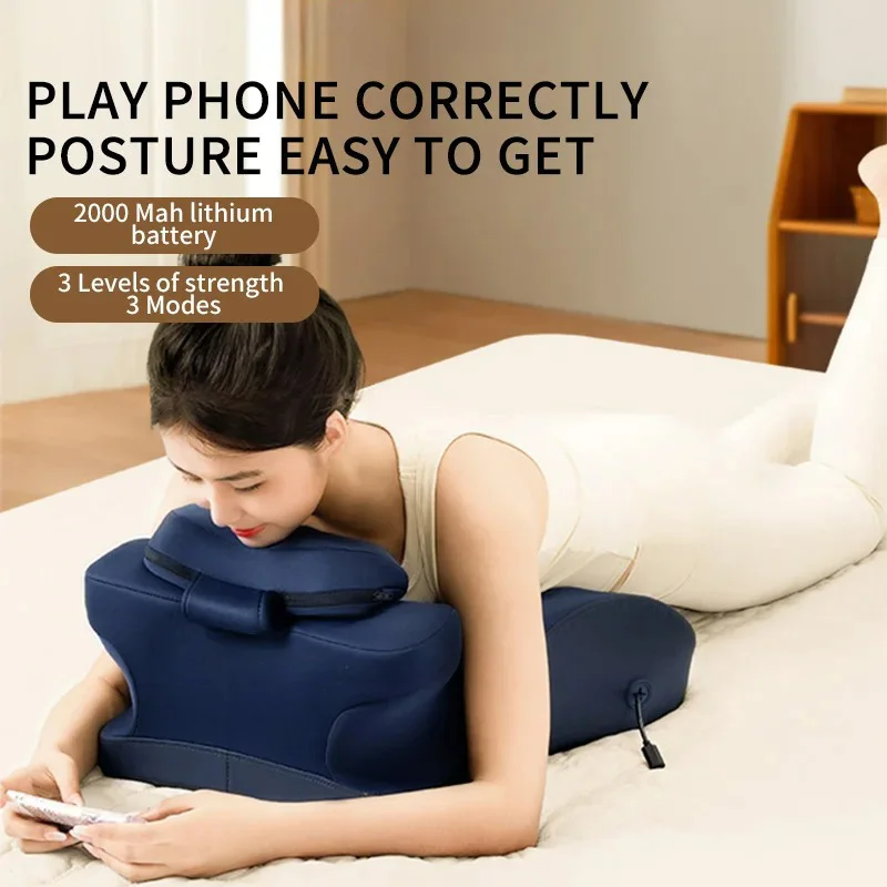 Multifunctional Bed Pillow For Kneading Cervical Neck Shoulders Waist And Abdomen Infrared Light Heating Sleeping Massage Pillow
Multifunctional Bed Pillow For Kneading Cervical Neck Shoulders Waist And Abdomen Infrared Light Heating Sleeping Massage Pillow