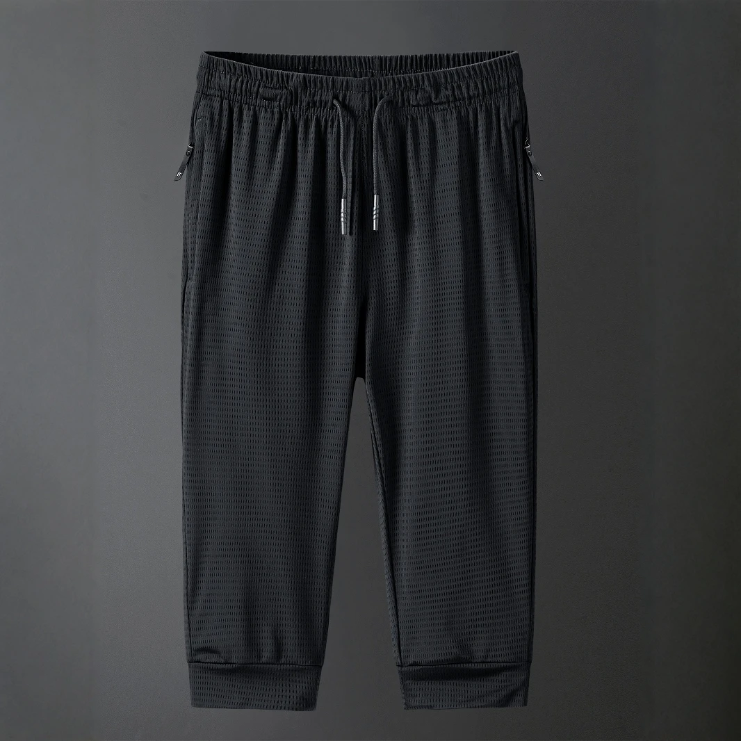 Мужские летние брюки, ультратонкие быстросохнущие спортивные повседневные брюки, конические дышащие брюки три четверти прямого кроя, универсальные
Мужские летние брюки, ультратонкие быстросохнущие спортивные повседневные брюки, конические дышащие брюки три четверти прямого кроя, универсальные