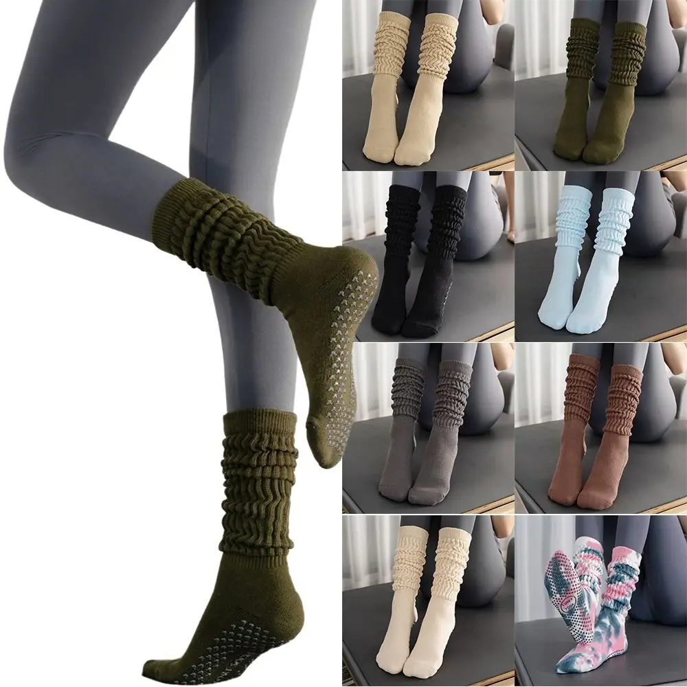 1 Pair Gym Workout Anti Slip Silicone Long Tube Yoga Socks Cotton Breathable Dance Sports Socks Stockings Pilates Socks
1 Pair Gym Workout Anti Slip Silicone Long Tube Yoga Socks Cotton Breathable Dance Sports Socks Stockings Pilates Socks