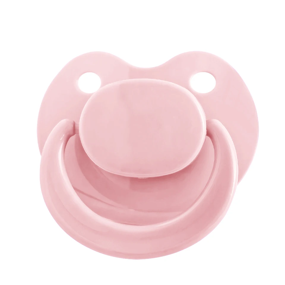 Solid Color Thumb Shape Toddlers Soothe Adult Baby For Boy, Girl DDLG Silicone Teething Pacifier
Solid Color Thumb Shape Toddlers Soothe Adult Baby For Boy, Girl DDLG Silicone Teething Pacifier