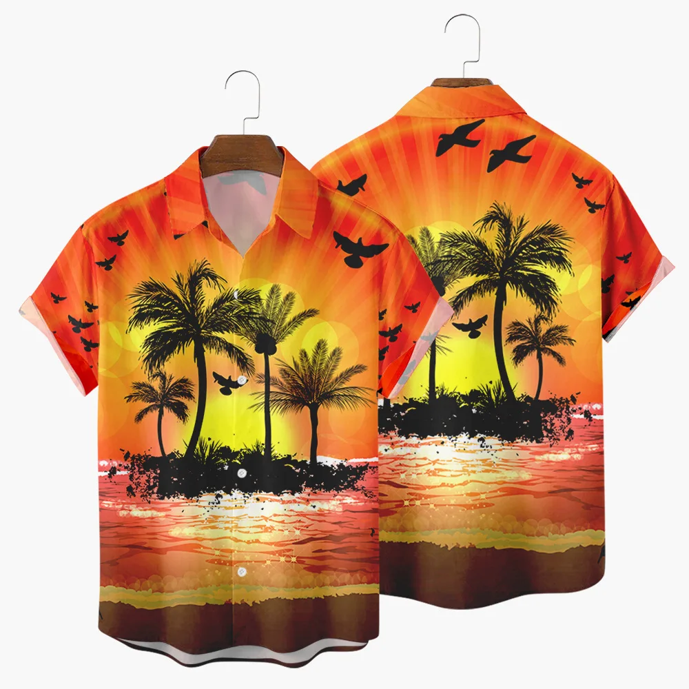 Digital Printed Hawaiian Casual Short Sleeved Lapel Shirt for Men's Wear Men Dress Shirt
Digital Printed Hawaiian Casual Short Sleeved Lapel Shirt for Men's Wear Men Dress Shirt