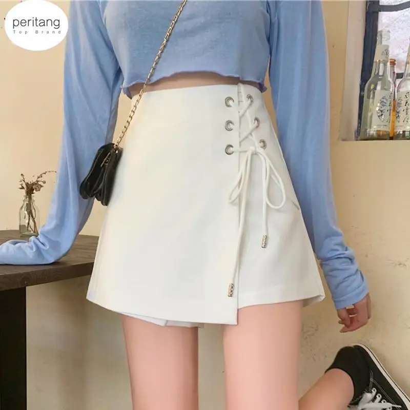 2024 Summer New Fashion Metal Pin Decorative Skirt Shorts Solid Color Lady High Waist Wide Leg Shorts Women Skirts
2024 Summer New Fashion Metal Pin Decorative Skirt Shorts Solid Color Lady High Waist Wide Leg Shorts Women Skirts