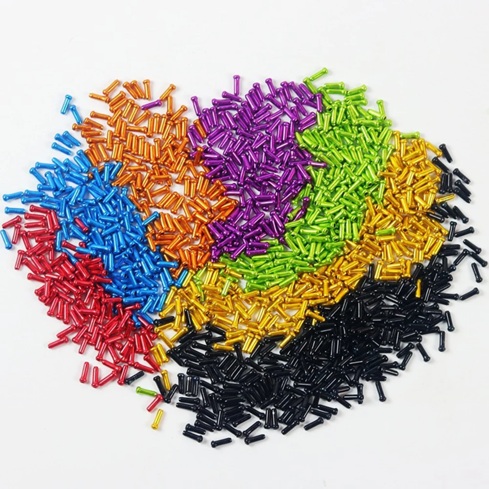 For Bicycle brake cables&shift cables Brake Shifter 1.1*0.3cm Aluminum alloy Bicycle Cap Crimps Inner Cable Tips
For Bicycle brake cables&shift cables Brake Shifter 1.1*0.3cm Aluminum alloy Bicycle Cap Crimps Inner Cable Tips