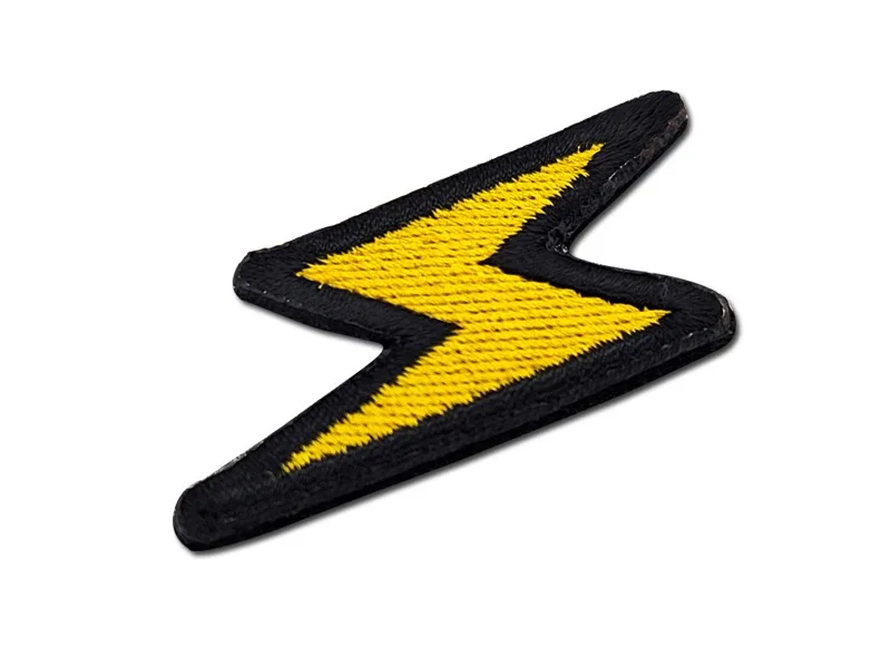 Yellow Black Lightning Tactical Embroidered Patch Punk Street Style Hook And Loop Badge, for Jacket Backpack
Yellow Black Lightning Tactical Embroidered Patch Punk Street Style Hook And Loop Badge, for Jacket Backpack