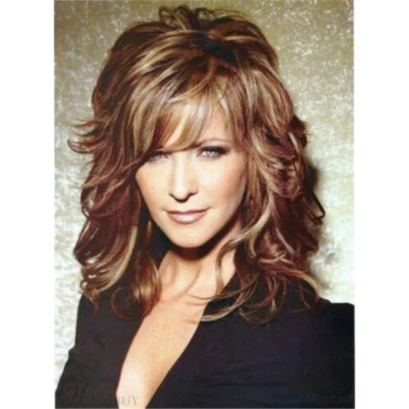 Fashion Long Layered Wavy Mixed Red Synthetic Hair Capless Wigs 14 Inches Women
Fashion Long Layered Wavy Mixed Red Synthetic Hair Capless Wigs 14 Inches Women