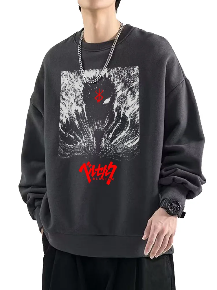 Men Sweatshirts Oversized Cotton Anime Streetwear Winter Harajuku Vintage Long Sleeve Pullovers Berserk Graphic Korean Clothing
Men Sweatshirts Oversized Cotton Anime Streetwear Winter Harajuku Vintage Long Sleeve Pullovers Berserk Graphic Korean Clothing
