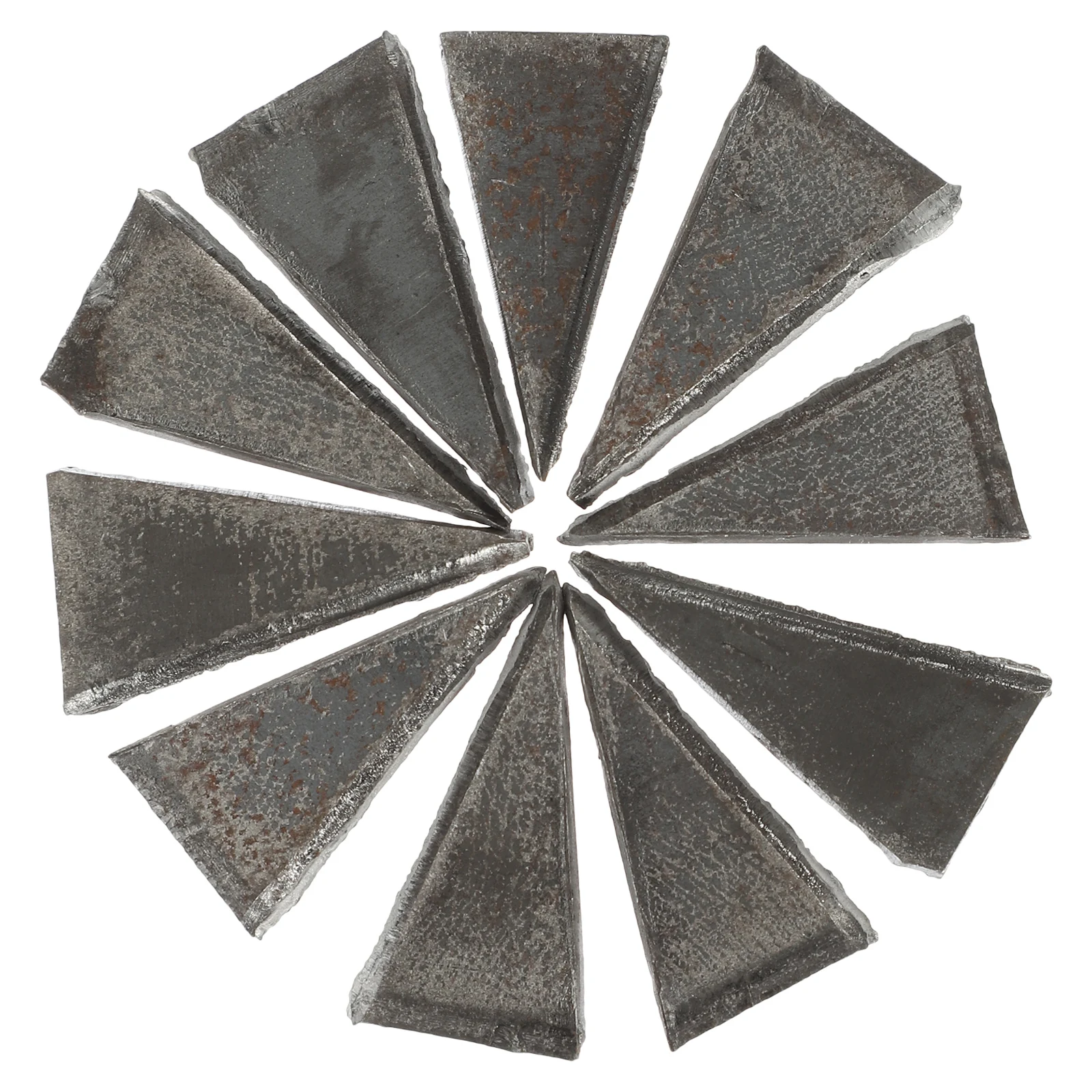 20pcs Triangle Wedge Reinforcement Tool High Carbon Steel Hammer Ax Handle Installation Durable Metal Repair Supplies
20pcs Triangle Wedge Reinforcement Tool High Carbon Steel Hammer Ax Handle Installation Durable Metal Repair Supplies