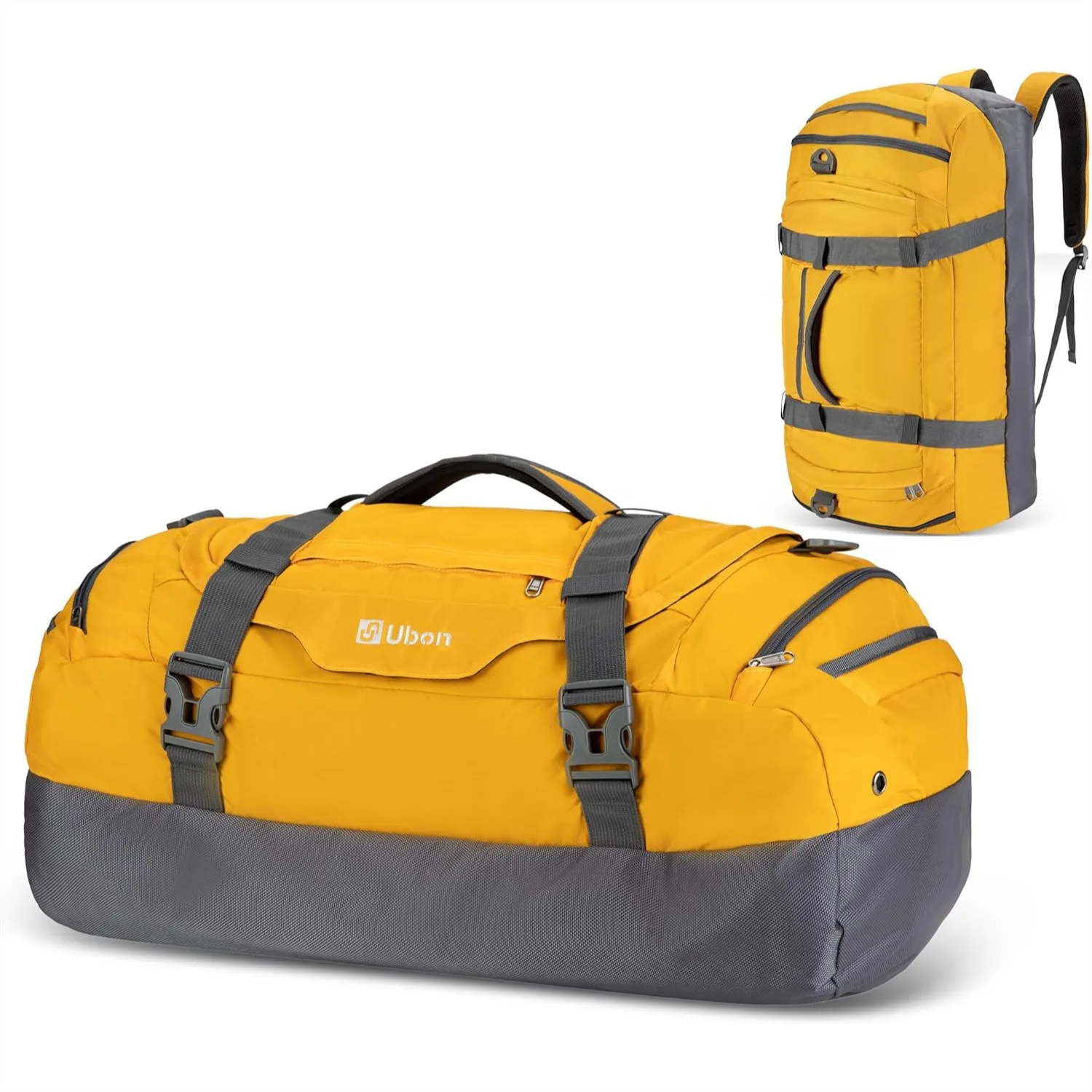 Ubon Large Duffel Bag Weekender with Shoe Compartment 4-Way Sports Gym Backpack Padded Straps Travel Duffle
Ubon Large Duffel Bag Weekender with Shoe Compartment 4-Way Sports Gym Backpack Padded Straps Travel Duffle