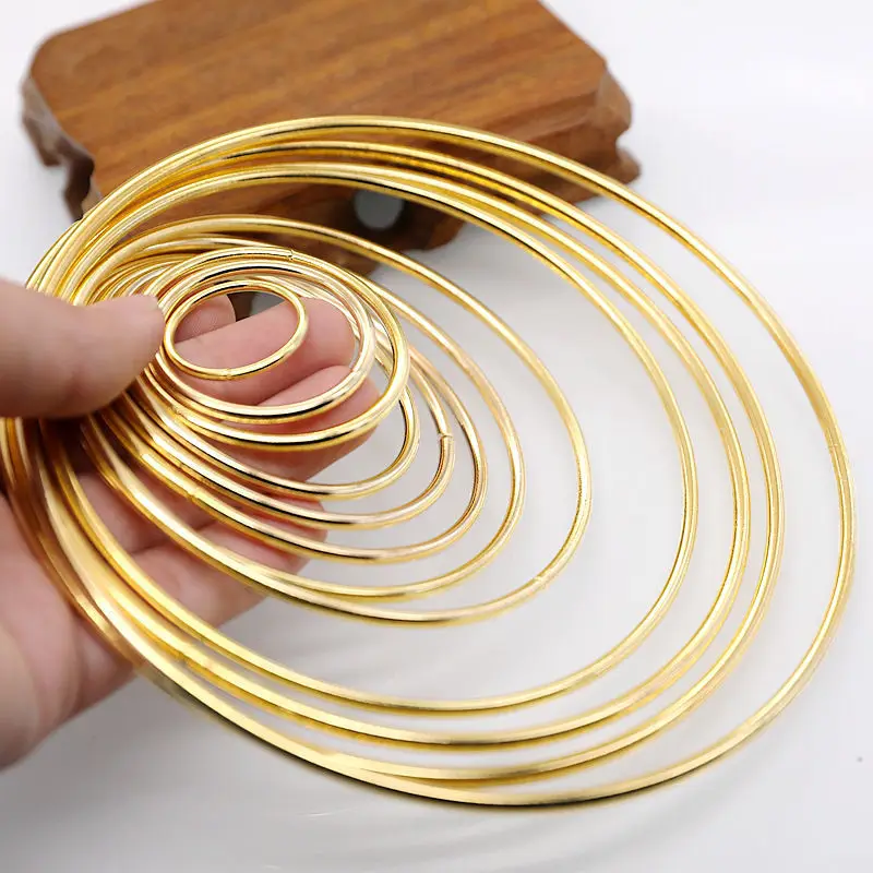 5-40cm Golden Metal Circle for Home Room Decor DIY Wreath Garden Wedding Decoration Outdoor Christmas Crafts Garlands Accessory
5-40cm Golden Metal Circle for Home Room Decor DIY Wreath Garden Wedding Decoration Outdoor Christmas Crafts Garlands Accessory