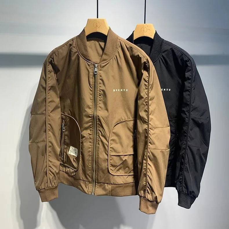 Casual Loose Men's Baseball Jaet Faionable Spring Autumn Windproof Breathable Polyester Fabric Long Sve Zipper Closure
Casual Loose Men's Baseball Jaet Faionable Spring Autumn Windproof Breathable Polyester Fabric Long Sve Zipper Closure