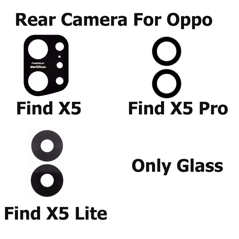 New Rear Camera Glass Lens For Oppo Find X5 Pro Lite Back Camera Glass With Glue Sticker Repair Parts CPH2371 PFFM10 CPH2307
New Rear Camera Glass Lens For Oppo Find X5 Pro Lite Back Camera Glass With Glue Sticker Repair Parts CPH2371 PFFM10 CPH2307