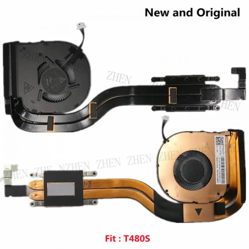 Y CPU Fan Heatsink Radiator Cooler For Lenovo ThinkPad T480S 01HW699 01HW698
Y CPU Fan Heatsink Radiator Cooler For Lenovo ThinkPad T480S 01HW699 01HW698