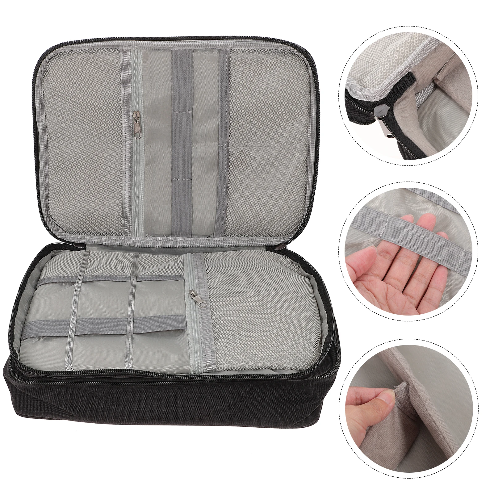 Waterproof Digital Bag Electronic ganizer Storage Pouch Cable Gadget Travel Accessories Outdoor Electronics Bag Polyester
Waterproof Digital Bag Electronic ganizer Storage Pouch Cable Gadget Travel Accessories Outdoor Electronics Bag Polyester