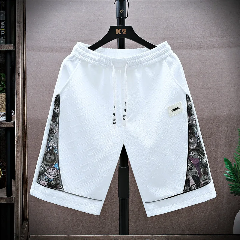 Men's Summer Trendy Short Pants Thin Casual Loose Fit Five-Quarter Quick Dry Straight Leg Polyester Fiber Fashionable Youthwear
Men's Summer Trendy Short Pants Thin Casual Loose Fit Five-Quarter Quick Dry Straight Leg Polyester Fiber Fashionable Youthwear