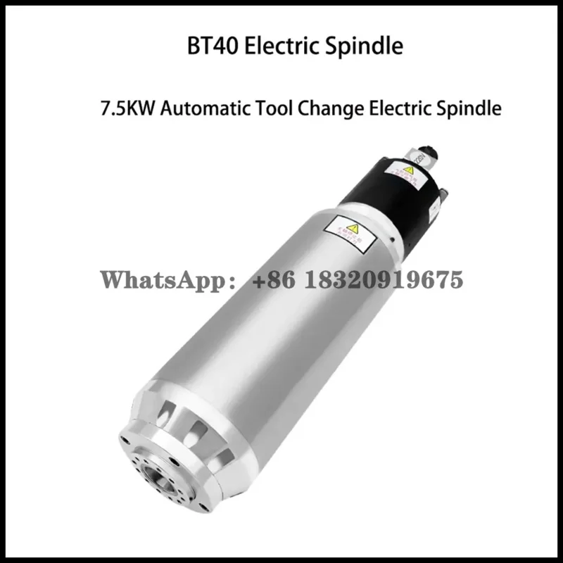CNC 7.5KW BT40 Automatic Tool Change Spindle Pneumatic Water Cooling Spindle Motor ATC 220V 380V For Engraving Milling Metal
CNC 7.5KW BT40 Automatic Tool Change Spindle Pneumatic Water Cooling Spindle Motor ATC 220V 380V For Engraving Milling Metal