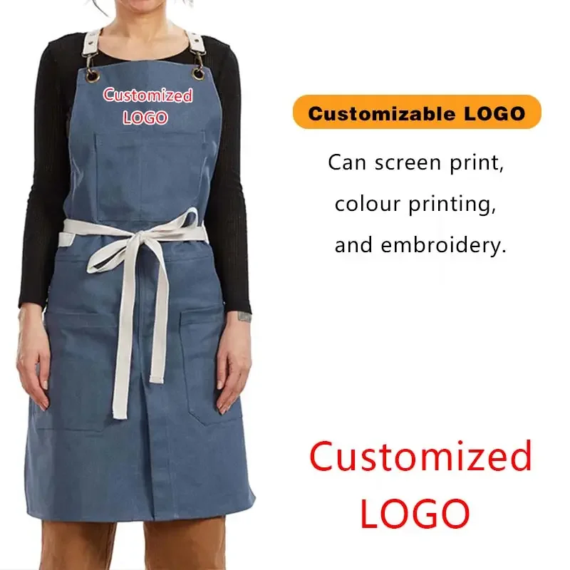 Customizable Waterproof Embroidered Apron with Pockets for Kitchen Cooking Baking and Restaurant Use
Customizable Waterproof Embroidered Apron with Pockets for Kitchen Cooking Baking and Restaurant Use