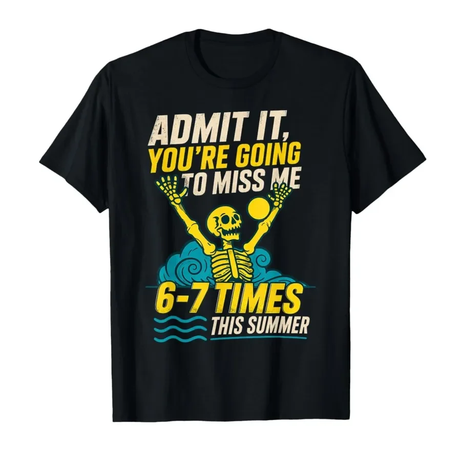 Admit It You're Gonna Miss Me 6 7 Funny Last Day of School T-shirt For Men Women 100% Cotton T Shirts Short Sleeve Tops 0501-1
Admit It You're Gonna Miss Me 6 7 Funny Last Day of School T-shirt For Men Women 100% Cotton T Shirts Short Sleeve Tops 0501-1