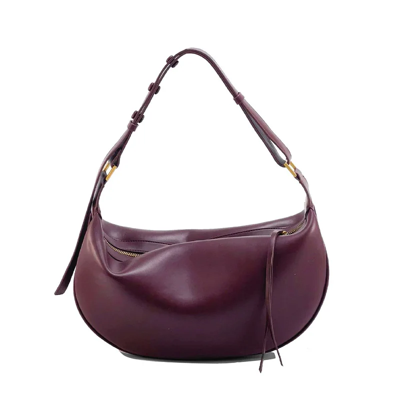 2025 New Dumpling Crescent Underarm Handbag Designer Luxury PU Leather Women's Large Capacity Shoulder Bag Fashion Crossbody Bag
2025 New Dumpling Crescent Underarm Handbag Designer Luxury PU Leather Women's Large Capacity Shoulder Bag Fashion Crossbody Bag