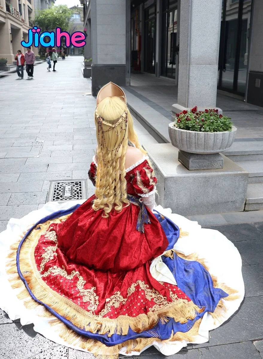 Костюм для косплея Аниме "Who Made Me A Princess" в наличии: Красное вечернее платье Атанашии Ати для женщин, Хэллоуин, Лолита, большие размеры
Костюм для косплея Аниме "Who Made Me A Princess" в наличии: Красное вечернее платье Атанашии Ати для женщин, Хэллоуин, Лолита, большие размеры