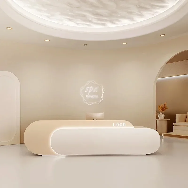 Hairdressing Reception Furniture Luxury Executive Office Home Counter Table Set Binoculars Bakery Receiption Desk Beauty Center
Hairdressing Reception Furniture Luxury Executive Office Home Counter Table Set Binoculars Bakery Receiption Desk Beauty Center