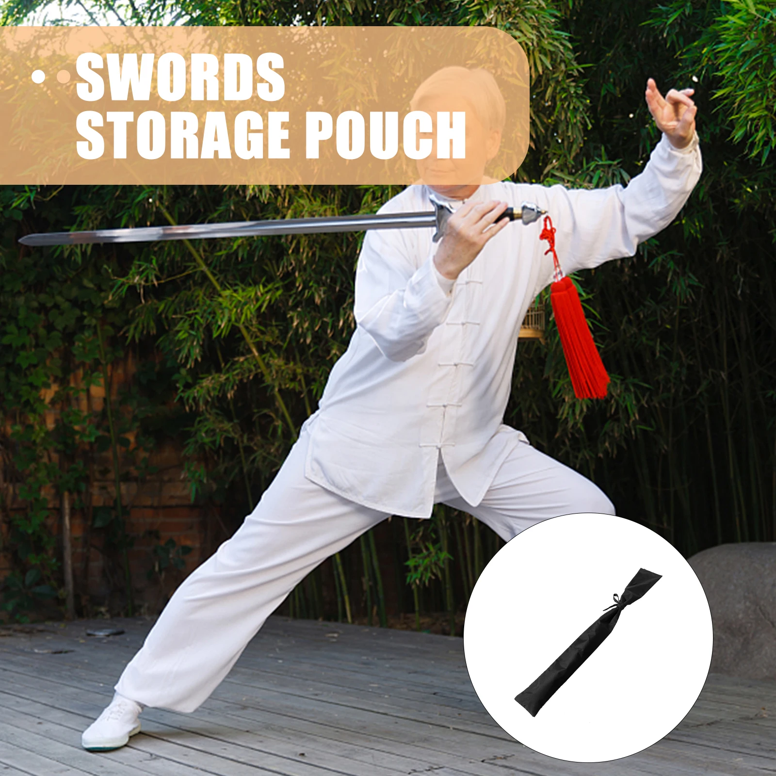 Black 120cm Bag Protective Case Swords Shoulder Bag for Swords Carrying Storage Pouch Martial Arts Equipment
Black 120cm Bag Protective Case Swords Shoulder Bag for Swords Carrying Storage Pouch Martial Arts Equipment