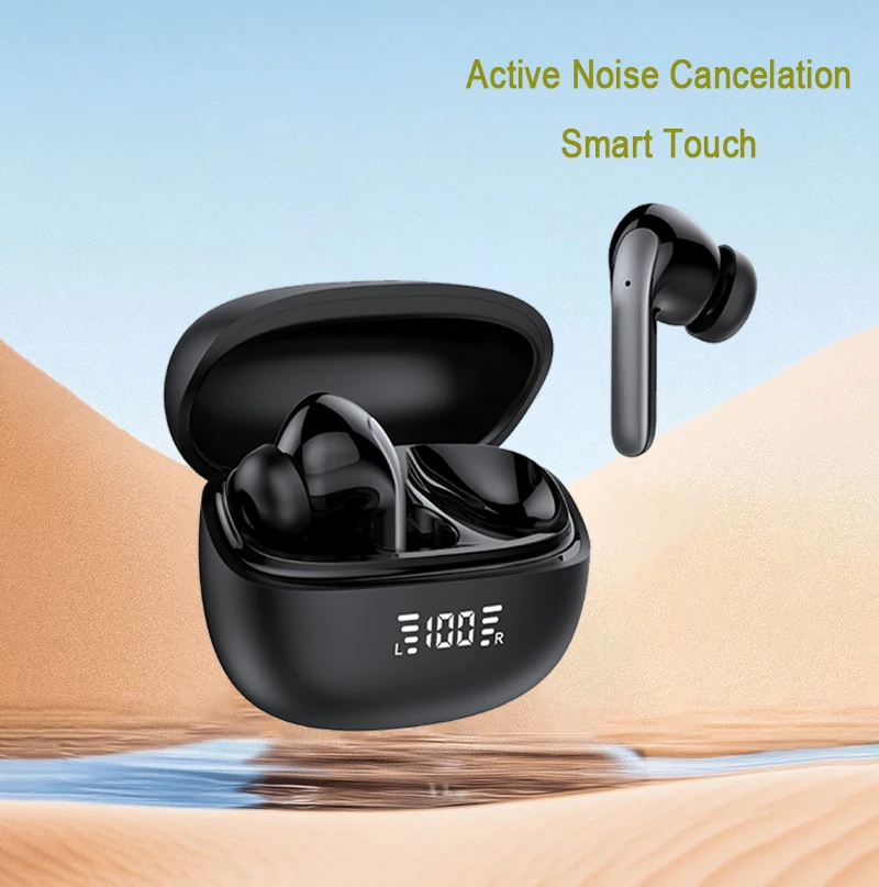 Active Noise canceling headphone bluetooth Wireless headset In-Ear stereo dual ENC earphone earbuds for xiaomi lenovo air pods
Active Noise canceling headphone bluetooth Wireless headset In-Ear stereo dual ENC earphone earbuds for xiaomi lenovo air pods