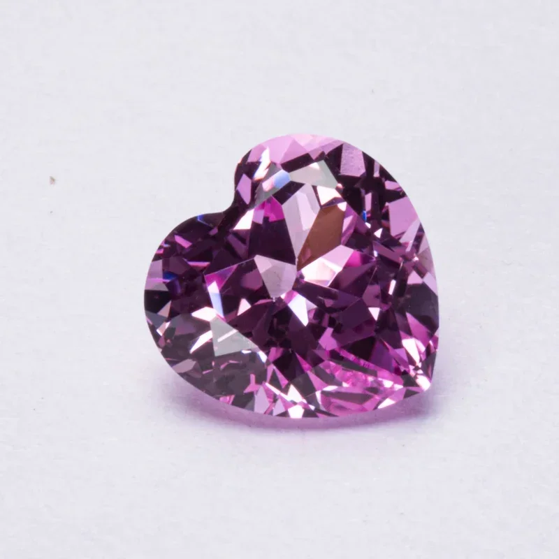 Lab Grown Sapphire Heart Shape Pink Color VVS1 Gemstones for Charms Diy Jewelry Making Materials Selectable AGL Certificate
Lab Grown Sapphire Heart Shape Pink Color VVS1 Gemstones for Charms Diy Jewelry Making Materials Selectable AGL Certificate