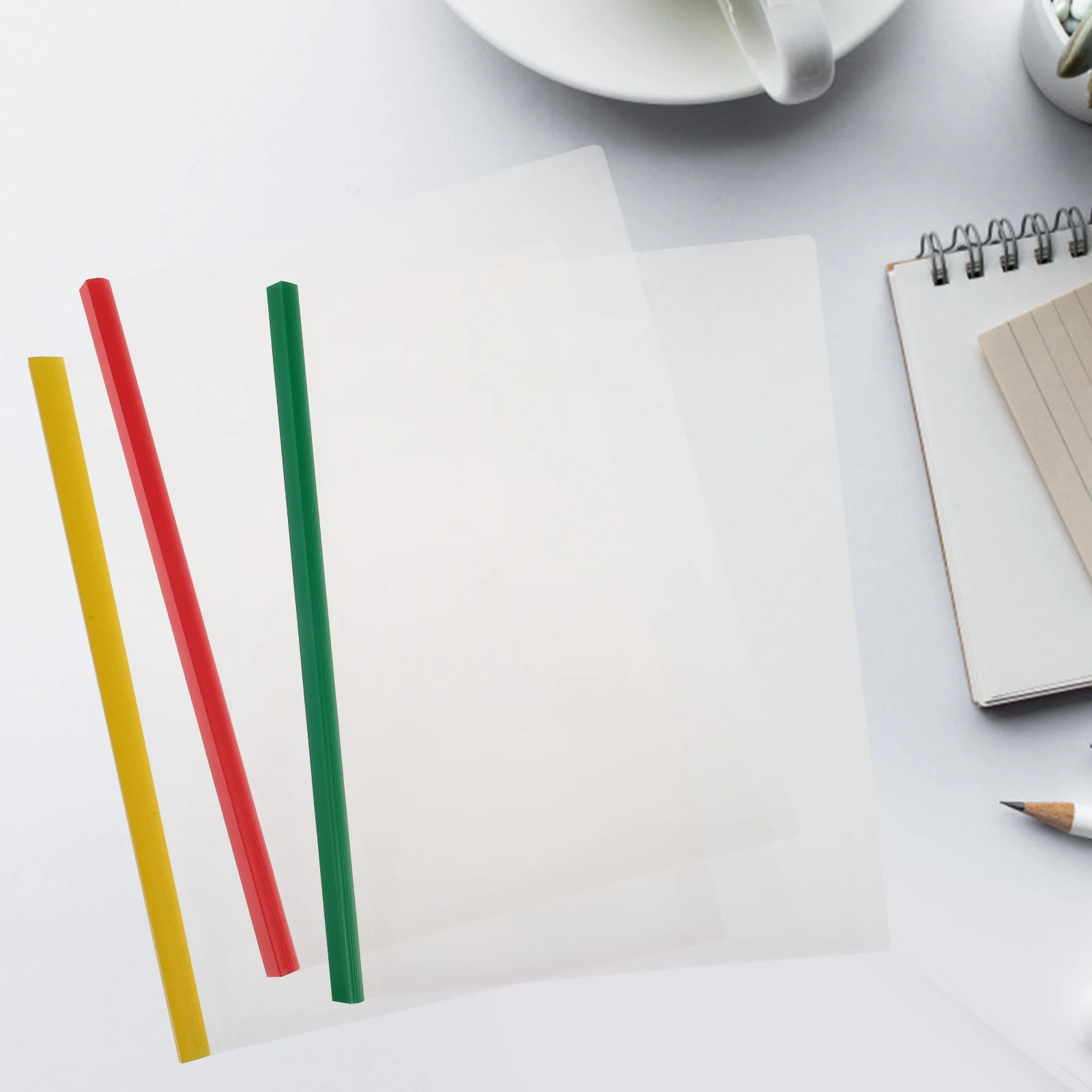 10 pcs Plastic File Folder Sliding Rod Clear A4 Document Organizer Portable Resume Binder Multi-Function Office Storage Folder 
10 pcs Plastic File Folder Sliding Rod Clear A4 Document Organizer Portable Resume Binder Multi-Function Office Storage Folder