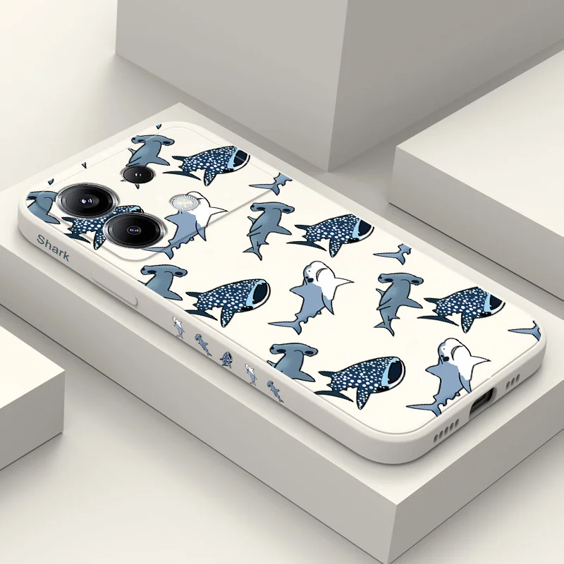 Spot Shark Phone Case For Xiaomi Poco F7 X7 X6 F6 M6 M5 M5S F5 X5 F4 X4 M4 F3 M3 X3 Pro 4G 5G GT Silicone Cover
Spot Shark Phone Case For Xiaomi Poco F7 X7 X6 F6 M6 M5 M5S F5 X5 F4 X4 M4 F3 M3 X3 Pro 4G 5G GT Silicone Cover