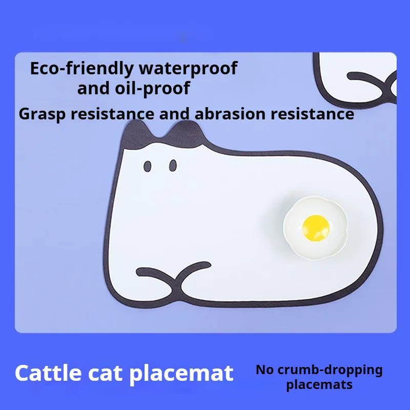 Simple Drawing Pet Feeder Bowl Antislip Mat For Puppy Bowl Cat Placemat Waterproof Durable Scratch Resistant Pets Bowl Placemat
Simple Drawing Pet Feeder Bowl Antislip Mat For Puppy Bowl Cat Placemat Waterproof Durable Scratch Resistant Pets Bowl Placemat