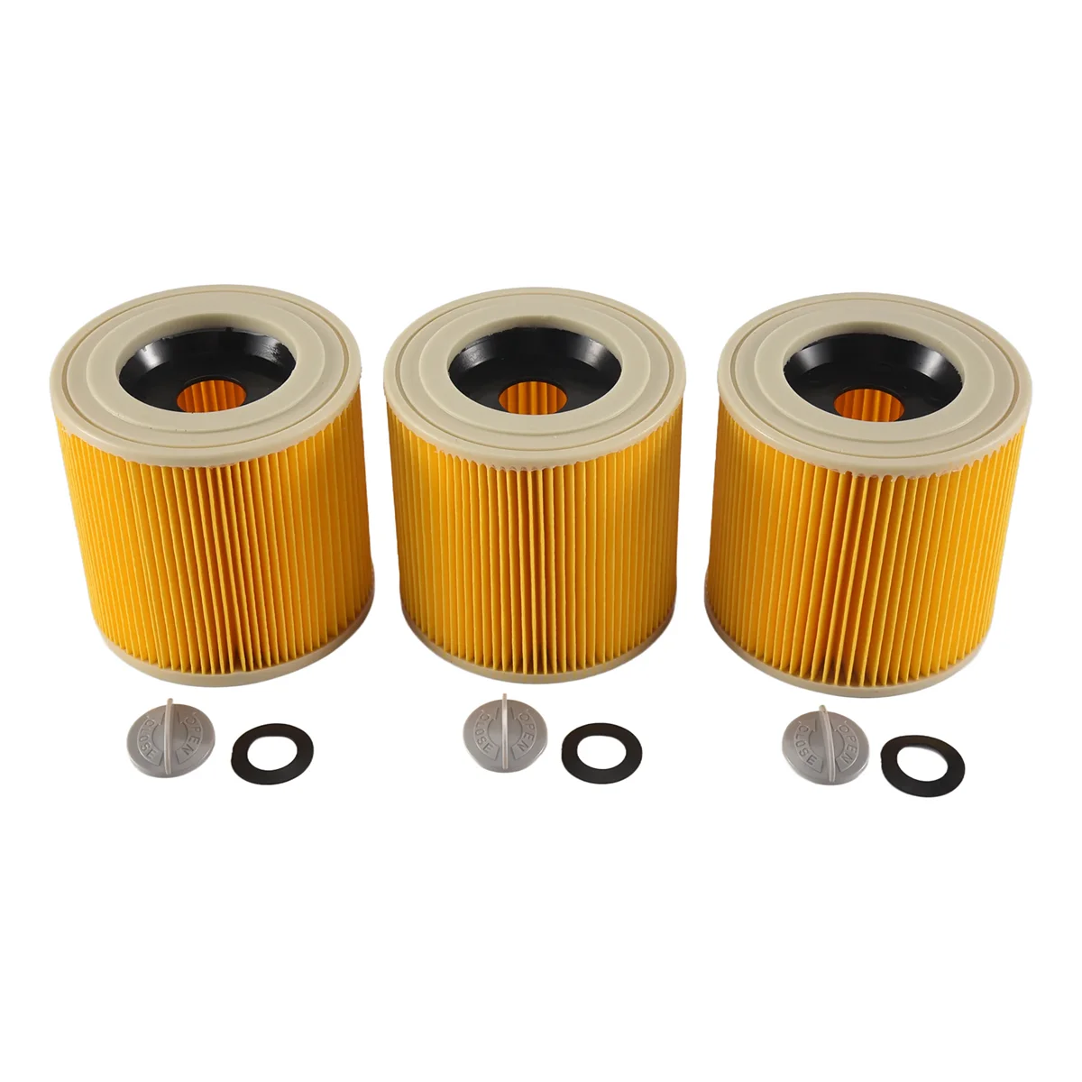 N98R 3-х шт. картриджный фильтр для пылесоса Karcher WD3 Premium WD2 WD3 WD1 MV3 MV2 WD 3 P Удлинительный комплект против тонкой пыли
N98R 3-х шт. картриджный фильтр для пылесоса Karcher WD3 Premium WD2 WD3 WD1 MV3 MV2 WD 3 P Удлинительный комплект против тонкой пыли