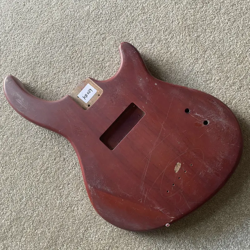 KB029 Transparent Red Color Solid Wood Custom Order 4 String Electric Bass Semi Finishing Bass Guitar Body with Damages
KB029 Transparent Red Color Solid Wood Custom Order 4 String Electric Bass Semi Finishing Bass Guitar Body with Damages