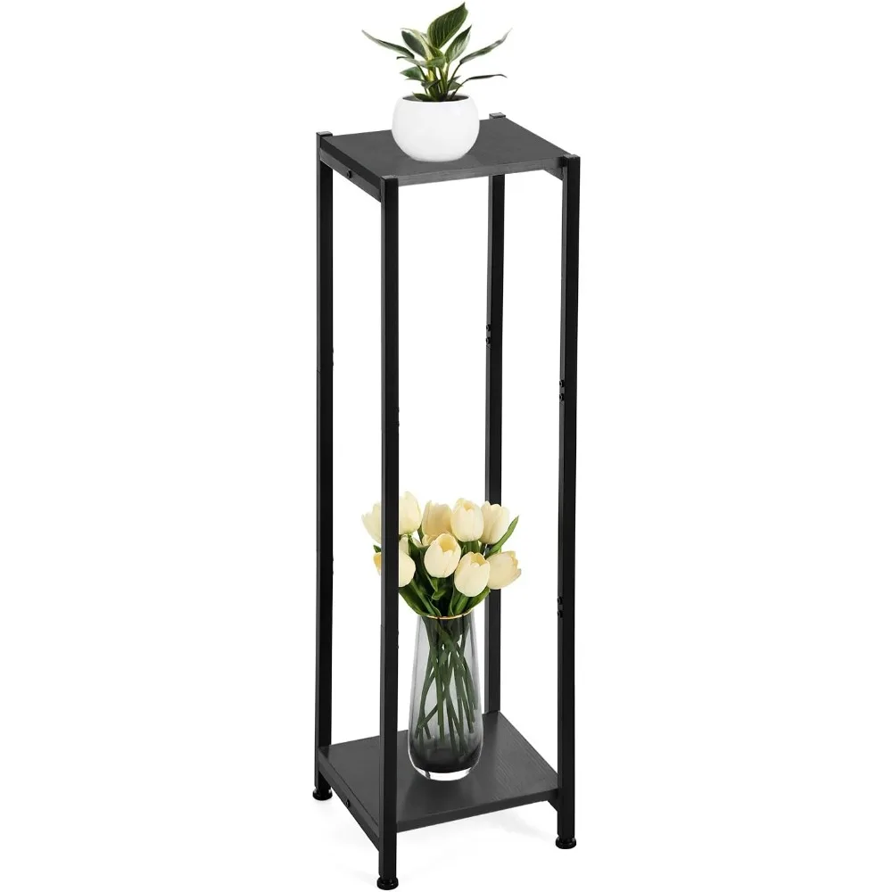 Extra Tall Plant Stand Indoor,40 Inch Plant Stands,2 Tier Metal Plant Stand with Heavy Duty Wood,Black
Extra Tall Plant Stand Indoor,40 Inch Plant Stands,2 Tier Metal Plant Stand with Heavy Duty Wood,Black