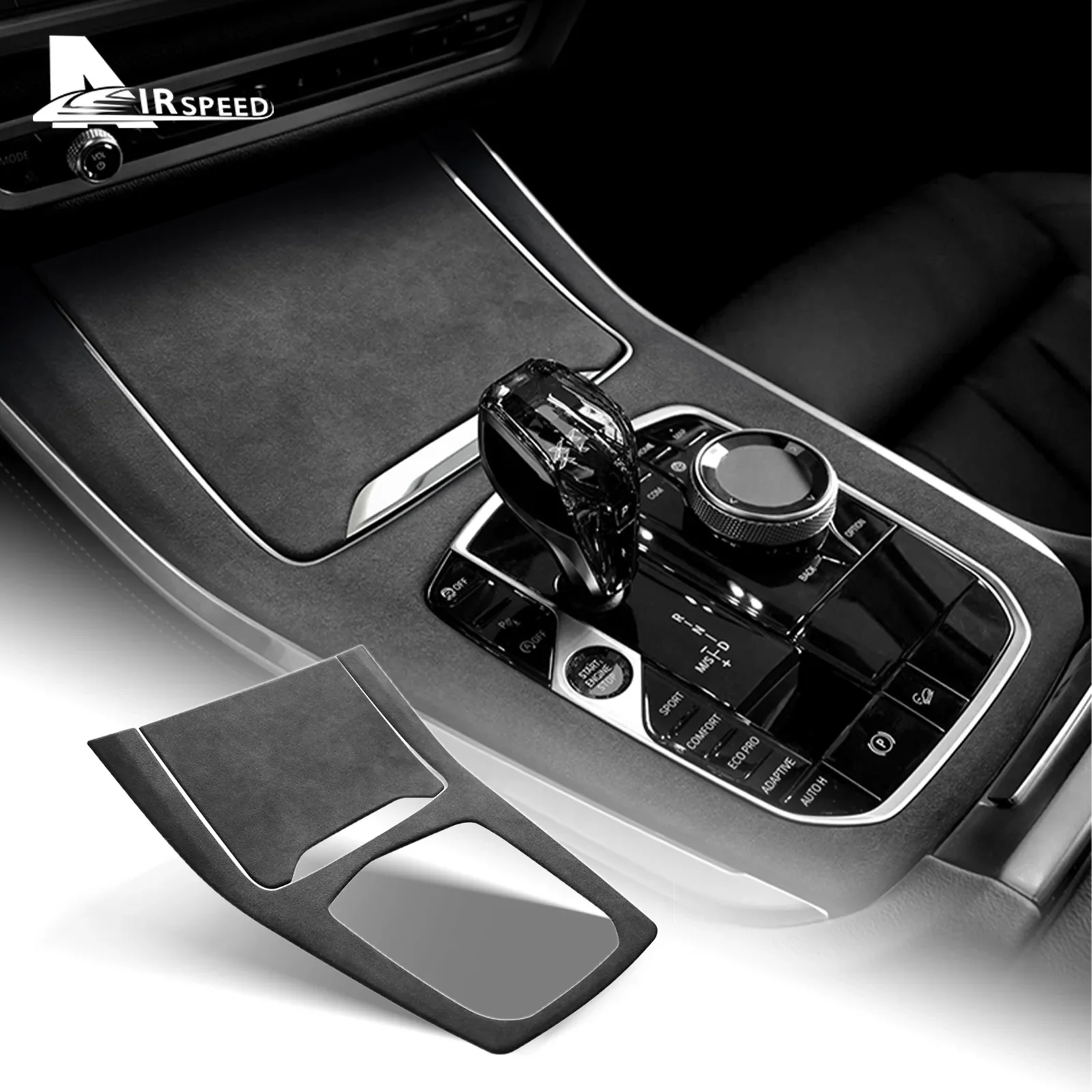 Gear Shift Panel Sticker for BMW X5 G05 X7 G07 2019 2020 2021 2022 2023 Italian Premium Suede Cover Center Console Accessories
Gear Shift Panel Sticker for BMW X5 G05 X7 G07 2019 2020 2021 2022 2023 Italian Premium Suede Cover Center Console Accessories