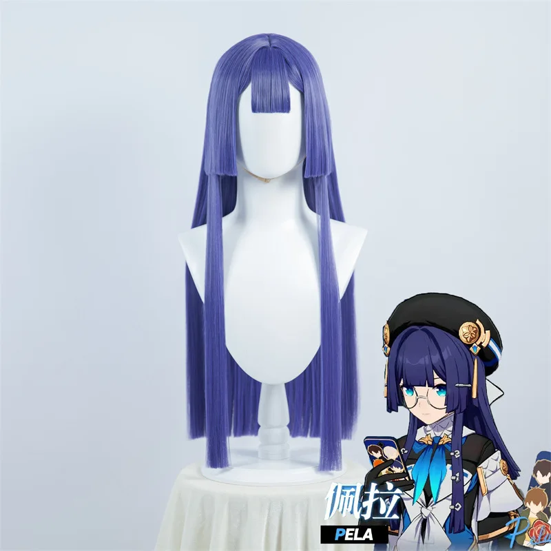 Bhāo Huài Xīng Qióng Tiě Dào Pèi Lā Cosplay Wig, Purple Long Straight Hair, Realistic Scalp, Cosplay
Bhāo Huài Xīng Qióng Tiě Dào Pèi Lā Cosplay Wig, Purple Long Straight Hair, Realistic Scalp, Cosplay