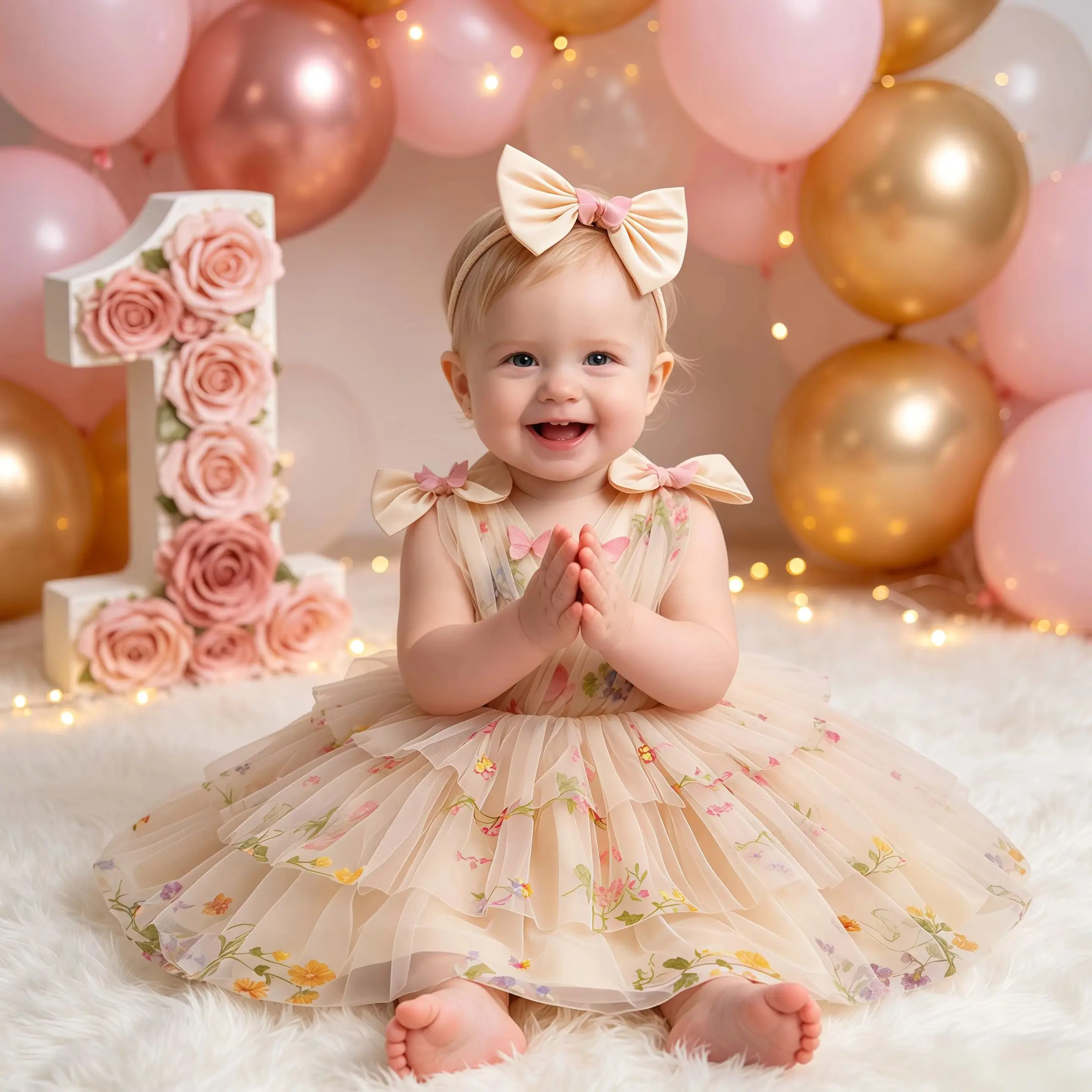 Summer Toddler Girl Dress Flower Butterfly Tulle Fairy Dress For Baby 1 Year Birthday Wedding Party Baptism Photo Shoot Vestidos
Summer Toddler Girl Dress Flower Butterfly Tulle Fairy Dress For Baby 1 Year Birthday Wedding Party Baptism Photo Shoot Vestidos