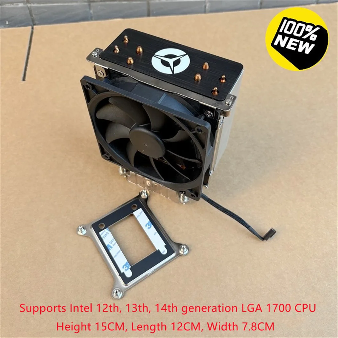 Для Lenovo Legion Blade 7000K Blade 9000K T770 T5 26IAB7 150 Вт Tower Четыре медных трубки Вентилятор Радиатор 5H40X63364
Для Lenovo Legion Blade 7000K Blade 9000K T770 T5 26IAB7 150 Вт Tower Четыре медных трубки Вентилятор Радиатор 5H40X63364