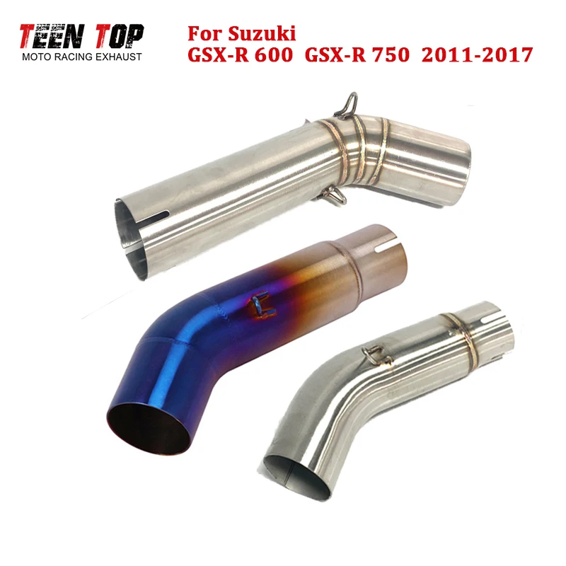 For Suzuki GSX-R600 GSX-R750 GSXR600 GSXR750 Exhaust Middle Link Pipe 51mm Modified Motorbike Exhaust Pipe 11-17 Central Tube
For Suzuki GSX-R600 GSX-R750 GSXR600 GSXR750 Exhaust Middle Link Pipe 51mm Modified Motorbike Exhaust Pipe 11-17 Central Tube