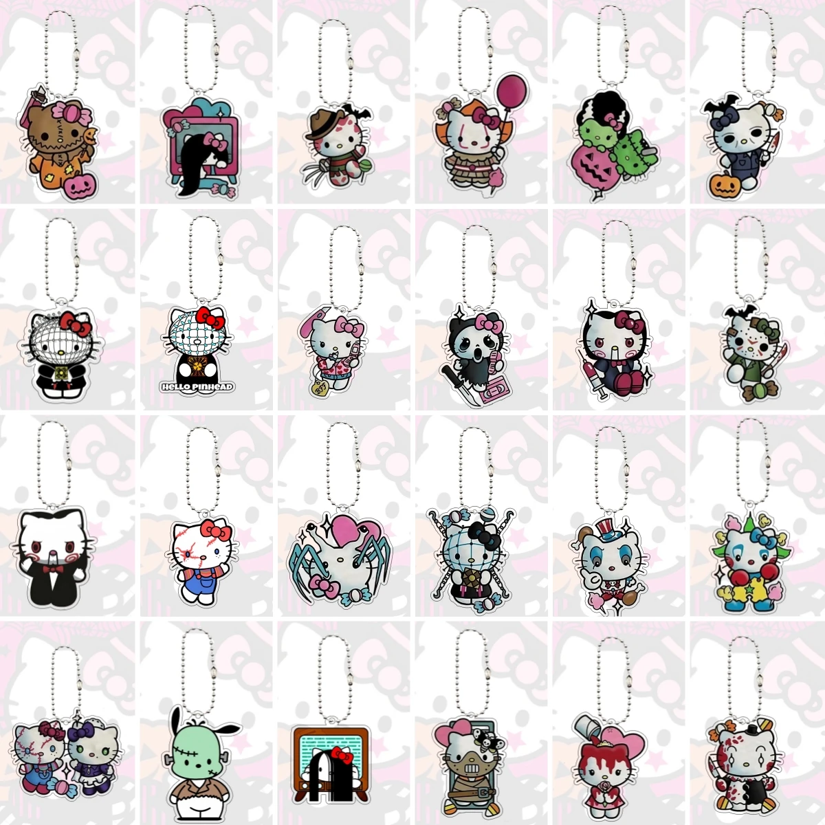 Y2k Halloween Hello Kitty Pochacco Cartoon Acrylic Keychain Decor Anime Car Bag Jewelry Charm Festival Accessories Pendant Gifts
Y2k Halloween Hello Kitty Pochacco Cartoon Acrylic Keychain Decor Anime Car Bag Jewelry Charm Festival Accessories Pendant Gifts