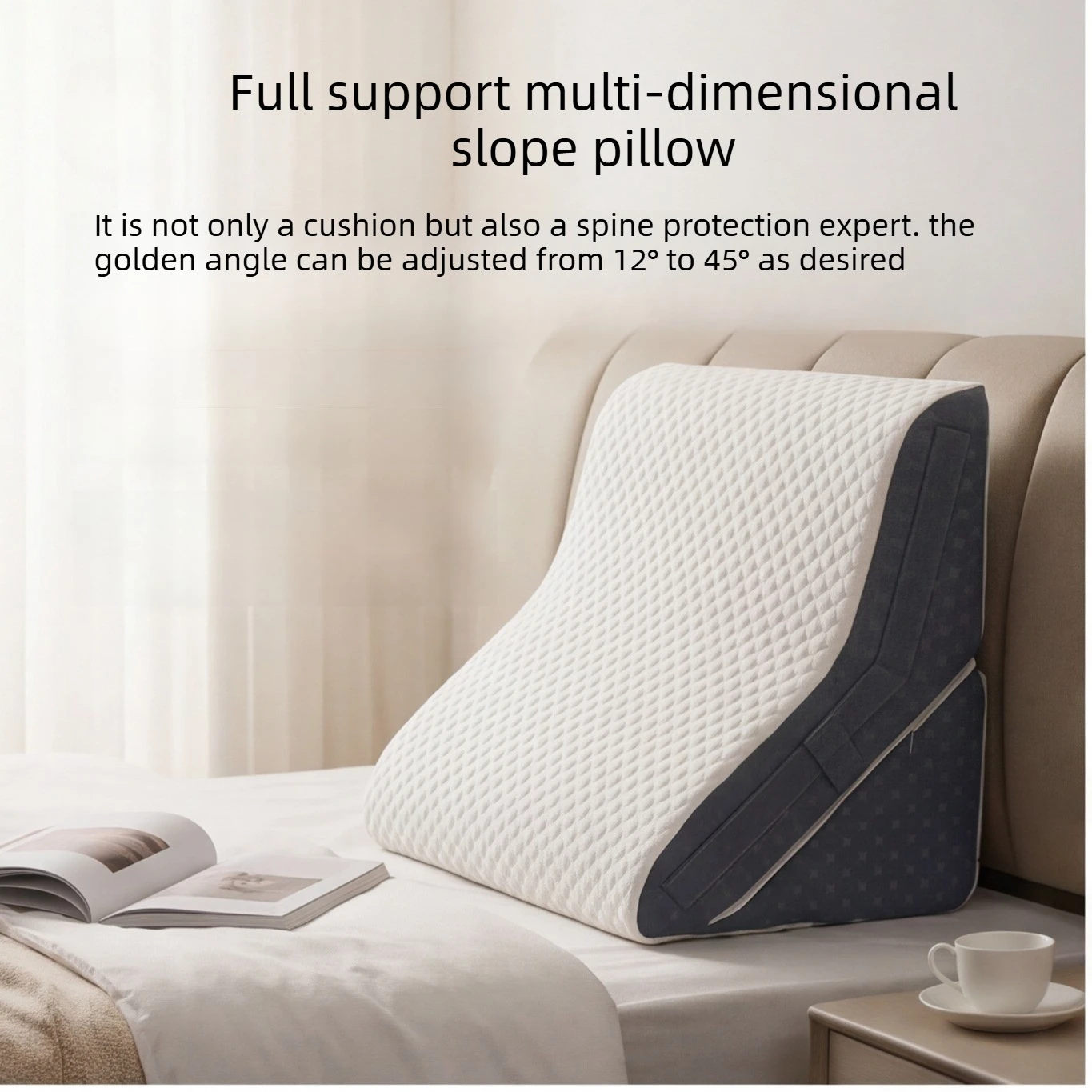 Home Decor Decorative Pillows Throw Pillows Multifunctional Back Support Cushion Reading Pillow for The Bed Headboard Cushion
Home Decor Decorative Pillows Throw Pillows Multifunctional Back Support Cushion Reading Pillow for The Bed Headboard Cushion