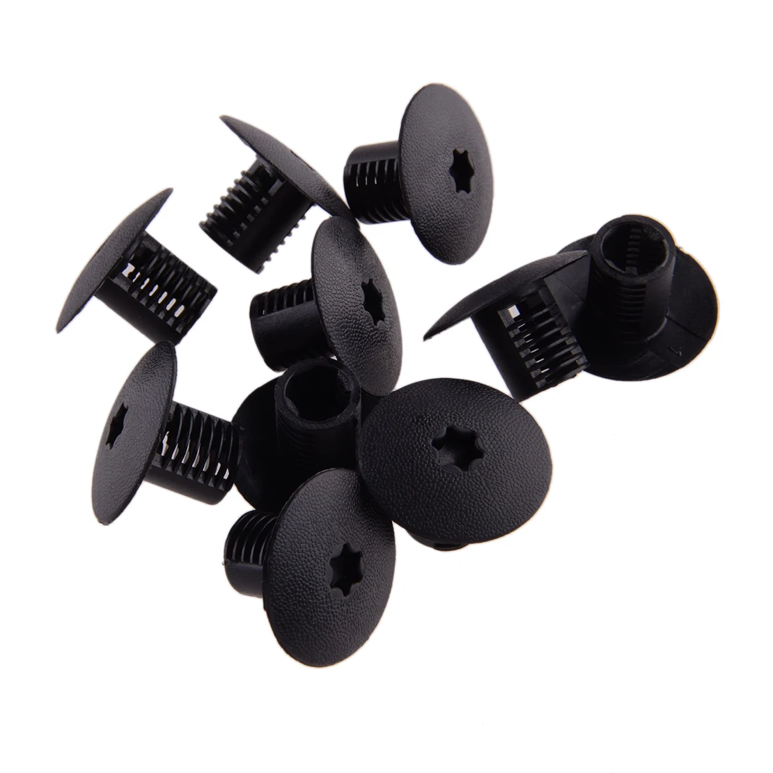 60Pcs/set Cowl Top Stud Retainer Clips Fasteners 6503339 Fit For Chrysler Dodge Ram Black Nylon
60Pcs/set Cowl Top Stud Retainer Clips Fasteners 6503339 Fit For Chrysler Dodge Ram Black Nylon