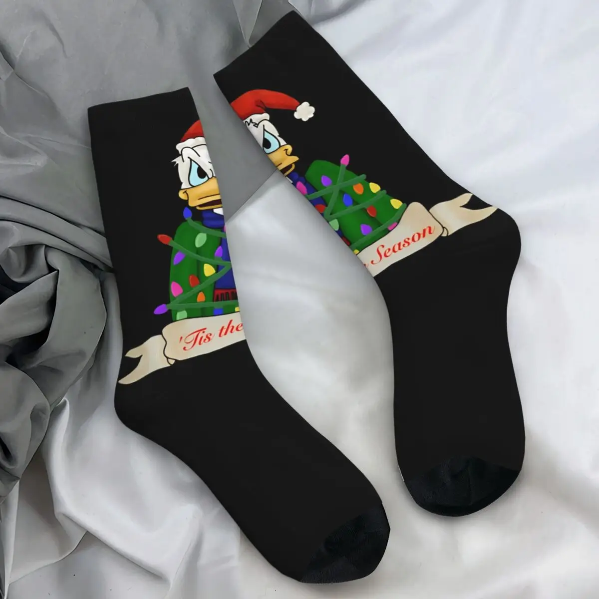 Donald Duck Stockings Men's christmas gifts Socks Quality Fashion Socks Autumn Cycling Non Skid Printed Socks Gift
Donald Duck Stockings Men's christmas gifts Socks Quality Fashion Socks Autumn Cycling Non Skid Printed Socks Gift