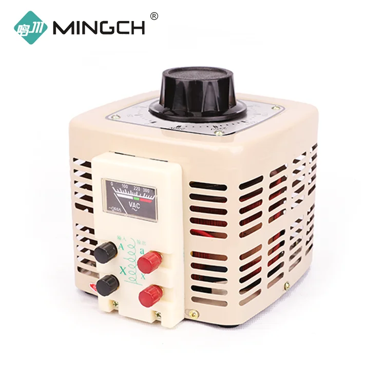 MINGCH Manufacturer TDGC2 Series 220V / 250V Single-Phase 2Kva Voltage Variac
MINGCH Manufacturer TDGC2 Series 220V / 250V Single-Phase 2Kva Voltage Variac