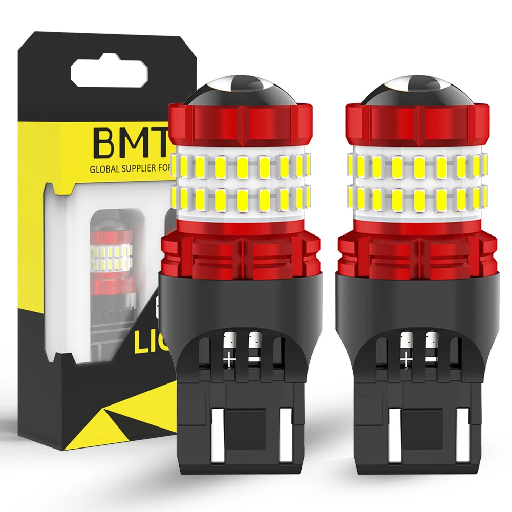 BMTxms 2Pcs T20 LED 7443 W21/5W 7440 W21W LED Bulb Reverse Brake Stop Lights Car Parking Position Light DRL Daytime Running Lamp
BMTxms 2Pcs T20 LED 7443 W21/5W 7440 W21W LED Bulb Reverse Brake Stop Lights Car Parking Position Light DRL Daytime Running Lamp